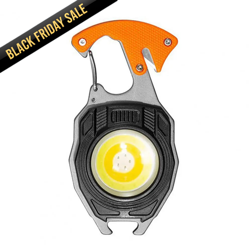 SmartKey™ 7-1 Keychain, Lighter, Flashlight, Opener & Tools